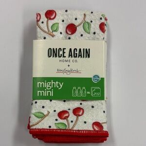 Once Again Cherry Print Kitchen Towels